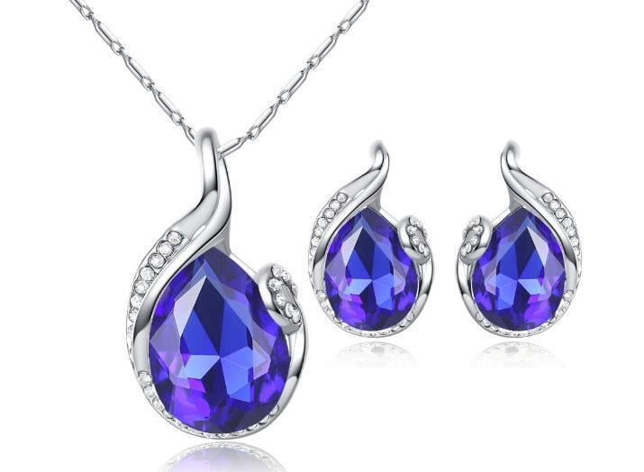 Серьги с подвеской Primo Lasperal Blue (805959799)