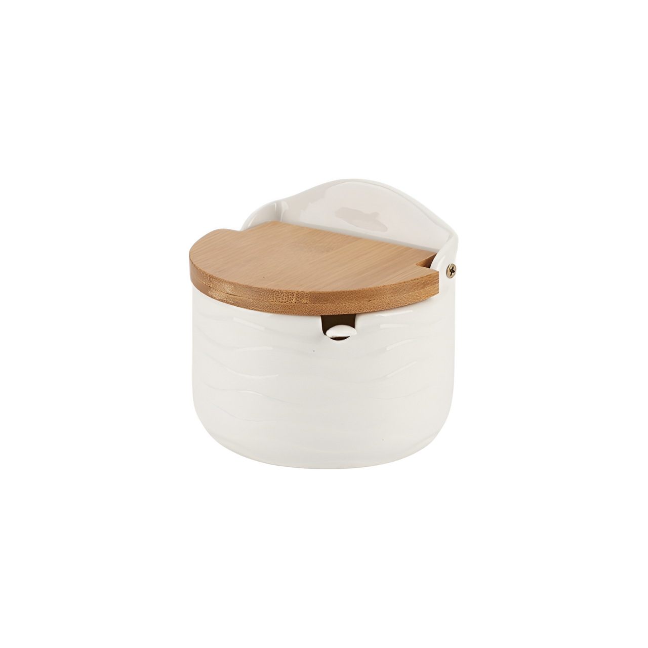 Набор баночек с крышками для хранения сыпучих 2 шт. Белый - фото 8 Набор баночек с крышками для хранения сыпучих 2 шт. Белый - фото 8