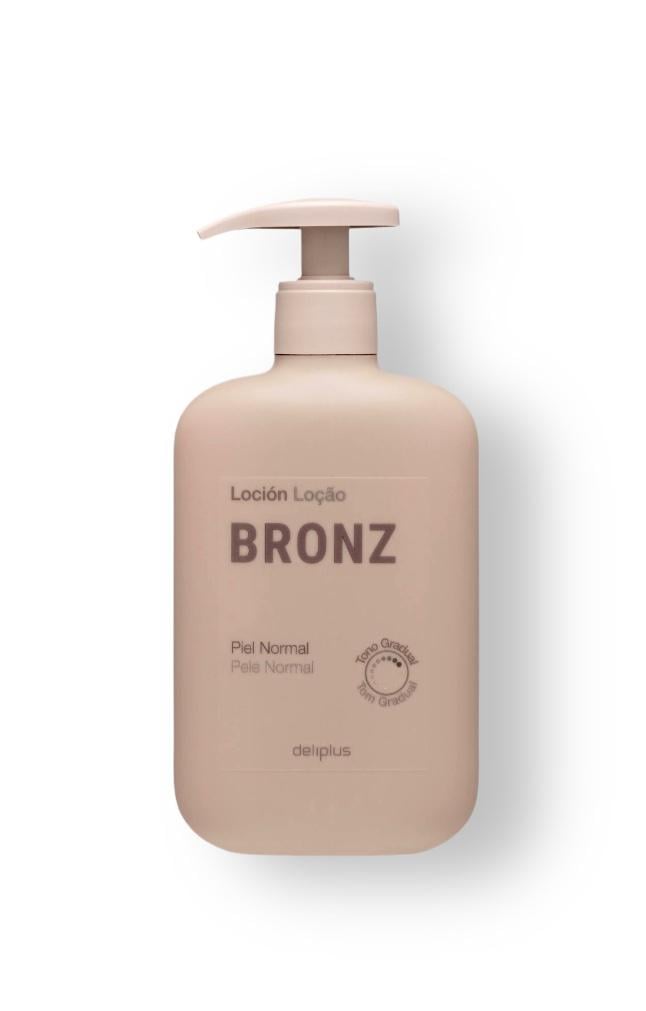 Лосьйон для тіла з ефектом автозагару Deliplus Locion Bronz Effect увлажняющий 400 мл (430443287)