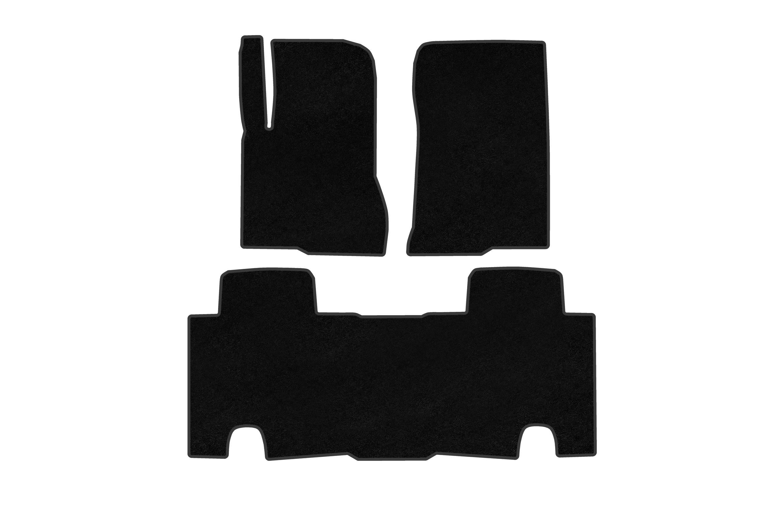 Коврики автомобильные Digital Designs Deluxe для SsangYong Musso ІІ 2018- гг. ткань Черный (185140)