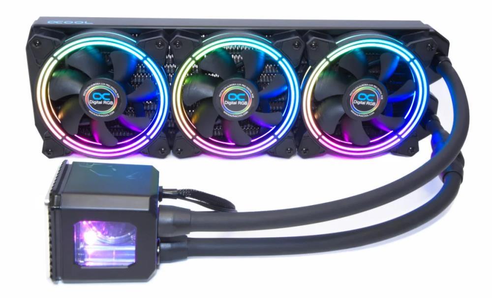 Система охолодження для комп’ютерного процесора Alphacool Aurora 360 Digital RGB 11730 Black