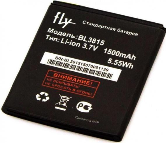 Аккумулятор BL3815 для телефона Fly IQ4407 1500 mAh (000021425)
