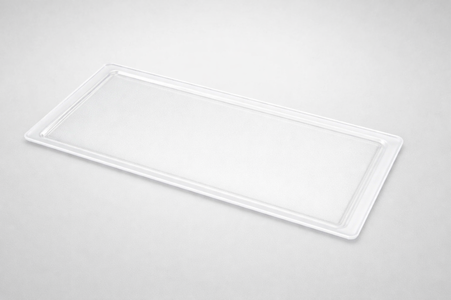 Піддон Vibo для сушіння посуду ширина модуля 600 мм пластик 520x236 мм Прозорий матовий (SO0998)