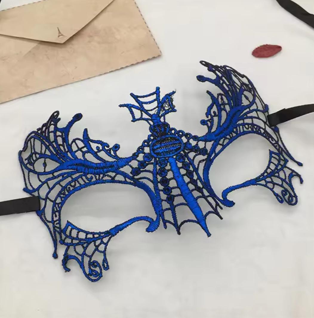 Маска карнавальная One size Синий (116291/1) Маска карнавальная One size Синий (116291/1)