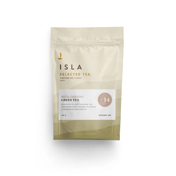 Чай зелений ISLA Milk Oolong №14 100 г (IS10011)