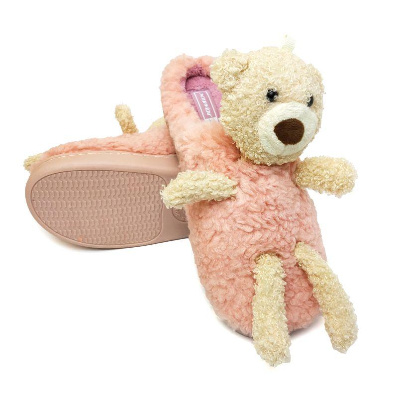 Тапочки домашние женские Jomix 3498 Медвежонок p. 38 23,5 см Розовый