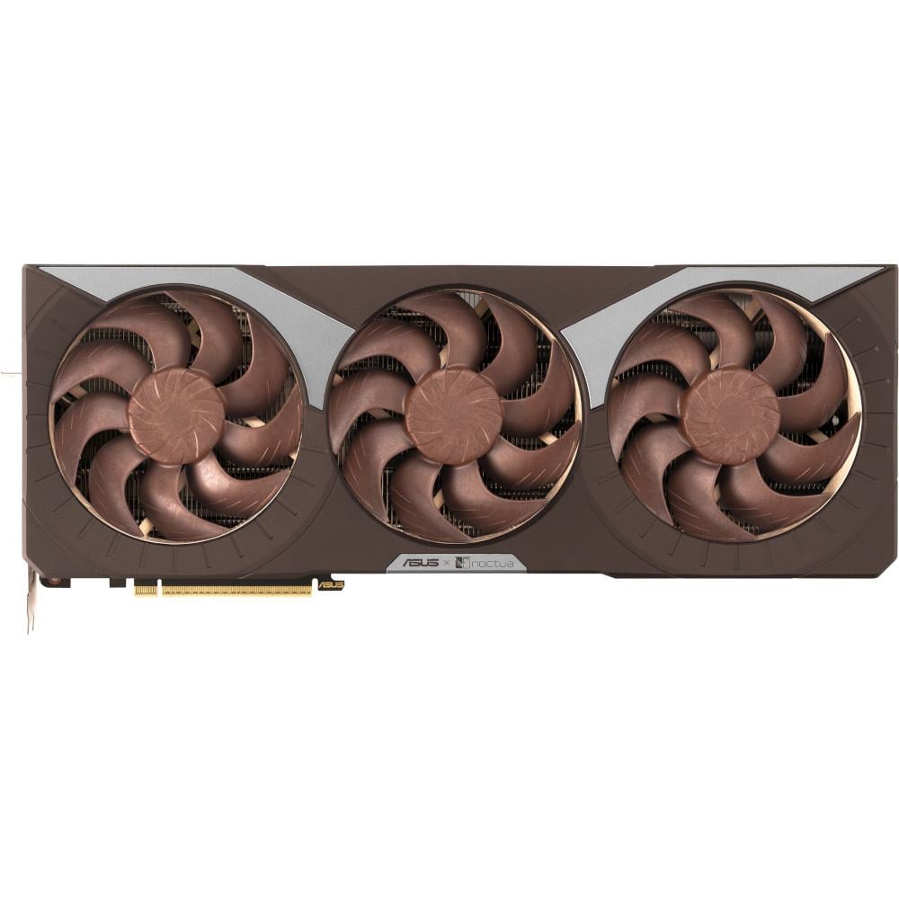 Видеокарта Asus NVIDIA GeForce RTX 5080 Noctua Edition 16 Гб 30000 MHz Brown (RTX5080-O16G-NOCTUA)