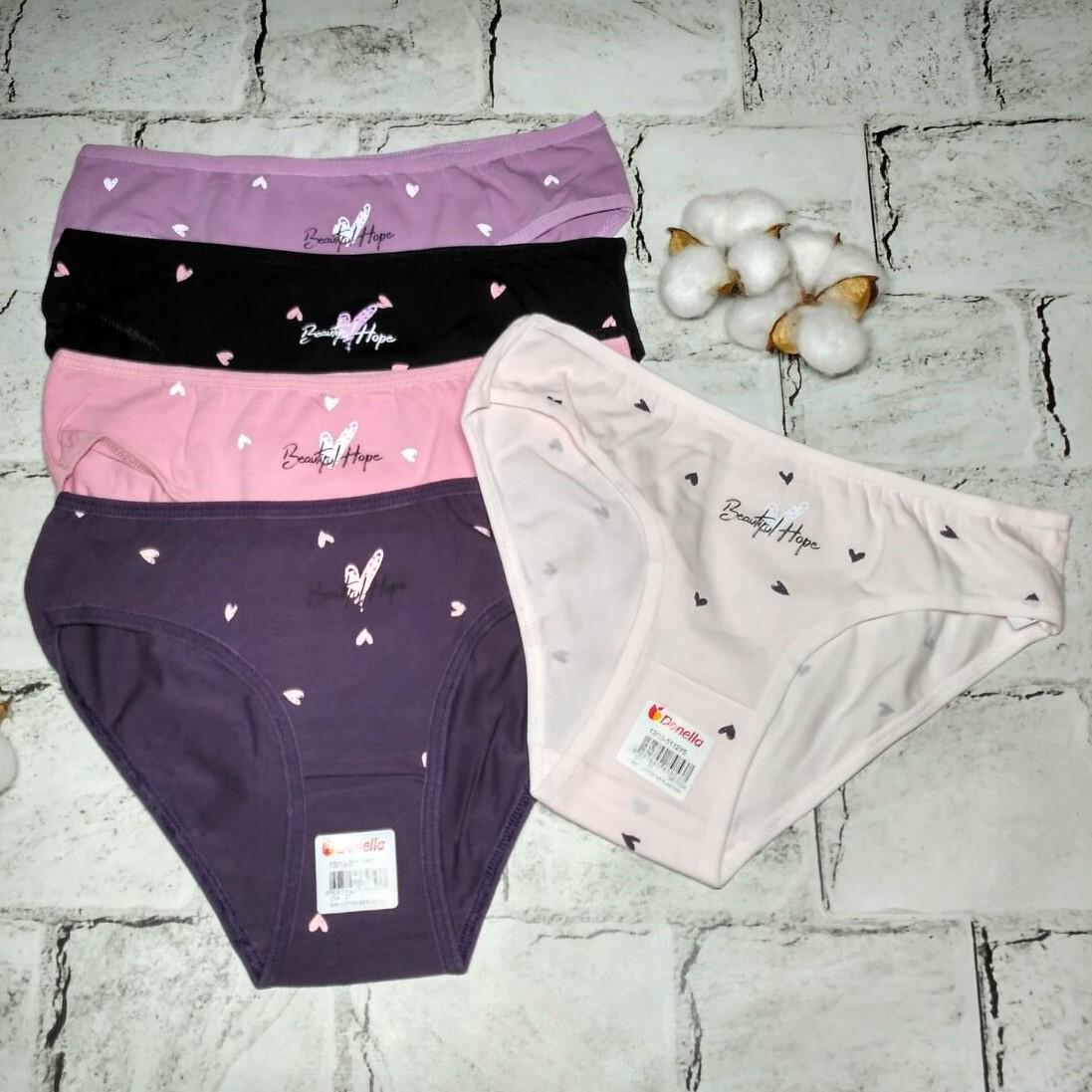 Трусы Donella Hope для девочки от 12 до 13 лет 152-158 см 5 шт. (5112Y5)