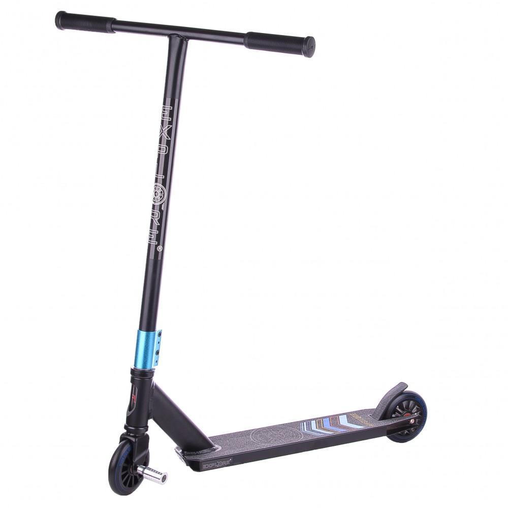 Самокат трюковый Explore Mystique HIC + пега Синий