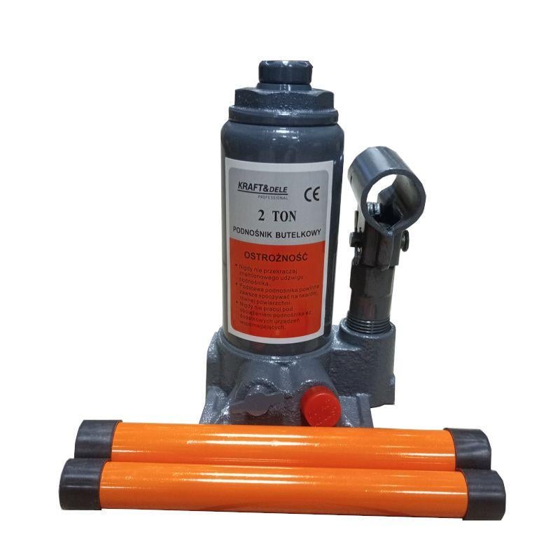 Домкрат гидравлический Kraft&Dele KD1980 2059187121 бутылочный мобильный 2 т