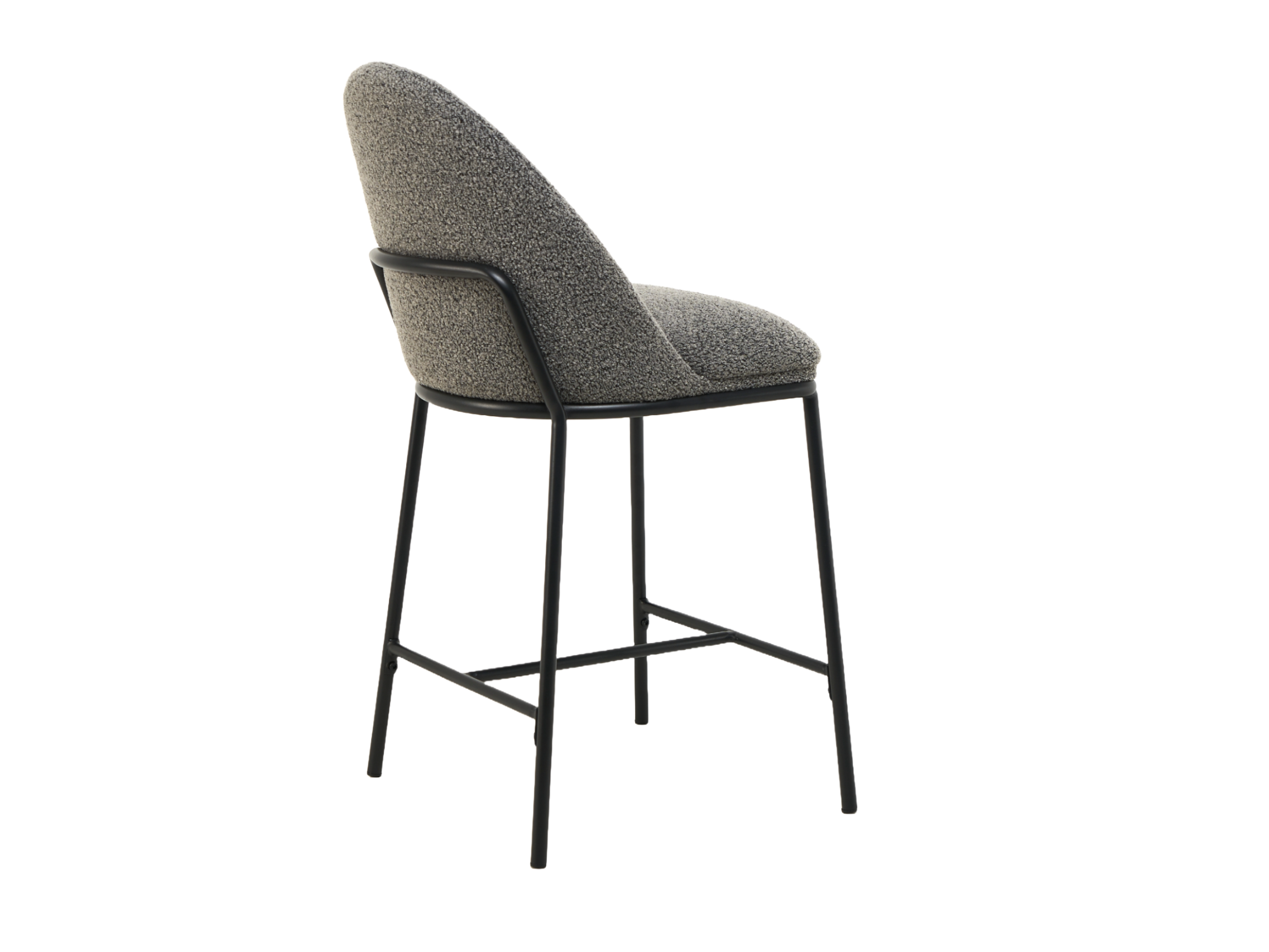 Напівбарний стілець Mebel В-150 Vetro Сірий/Чорний (29850544) - фото 3 Напівбарний стілець Mebel В-150 Vetro Сірий/Чорний (29850544) - фото 3