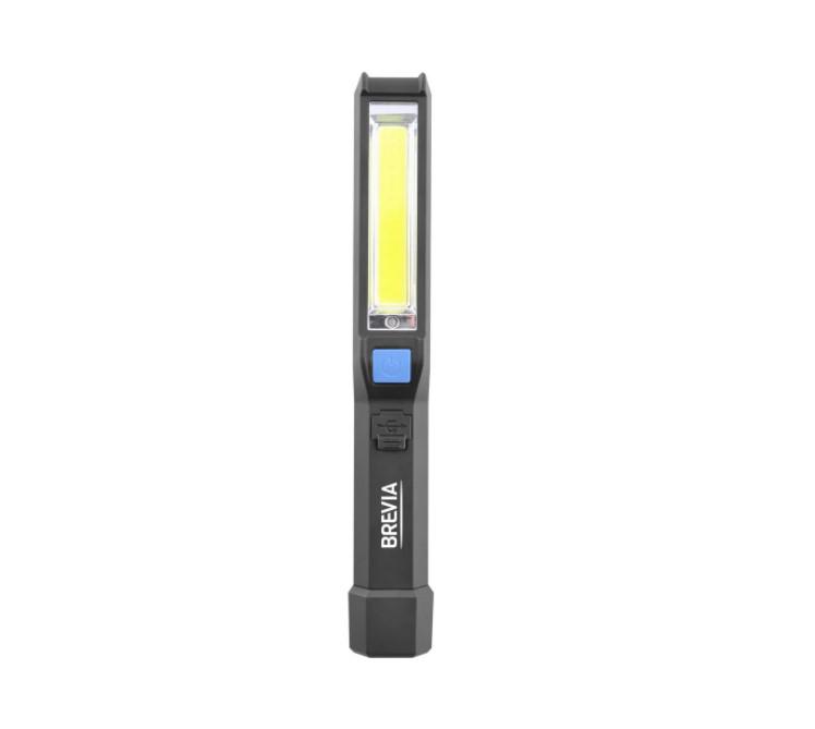 Фонарь для СТО для рыбалки светодиодный Brevia Pen Light 2W COB+1W LED 150lm 900mAh (11220) - фото 2 Фонарь для СТО для рыбалки светодиодный Brevia Pen Light 2W COB+1W LED 150lm 900mAh (11220) - фото 2
