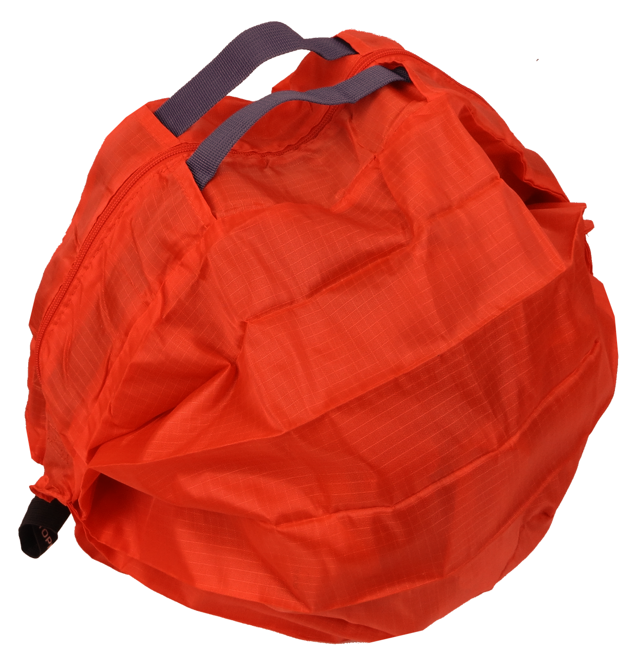 Сумка шопер кругла для покупок Topmove складана 20 л Помаранчевий