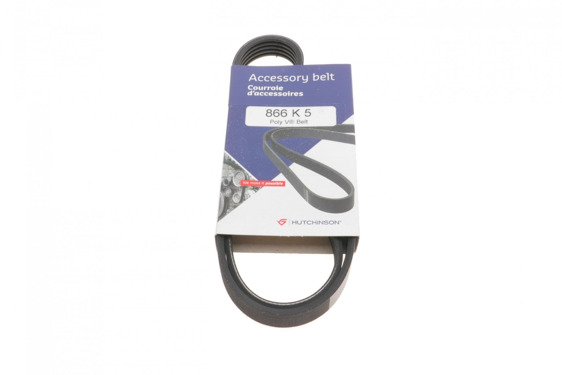 Ремінь генератора HUTCHINSON BMW 3 E46 98-05 866 K 5