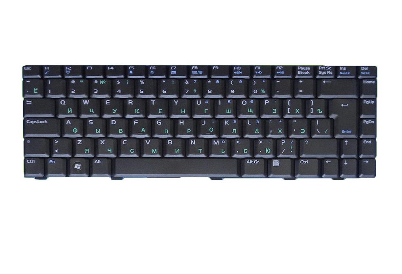 Клавиатура для ноутбука Asus A8 A8M матовая (04GNCB1KRU14)