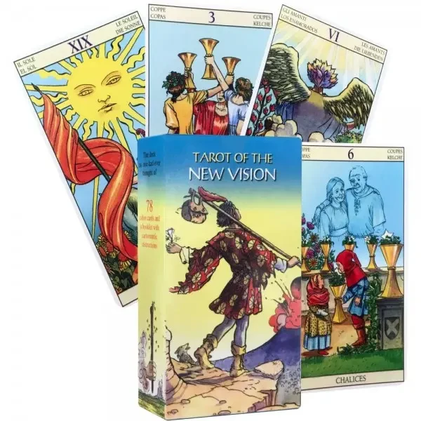 Карти Таро Райдера-Вейта New Vision Tarot 78 карт