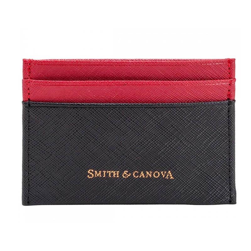 Картхолдер Smith & Canova 26827 Devere Black/Red (26827 BLK-RED)