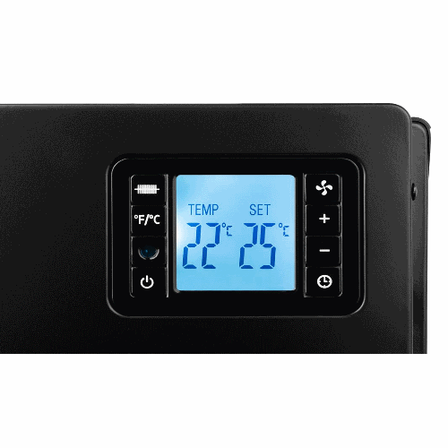 Конвектор ECG TK 2080 DR Black - фото 2