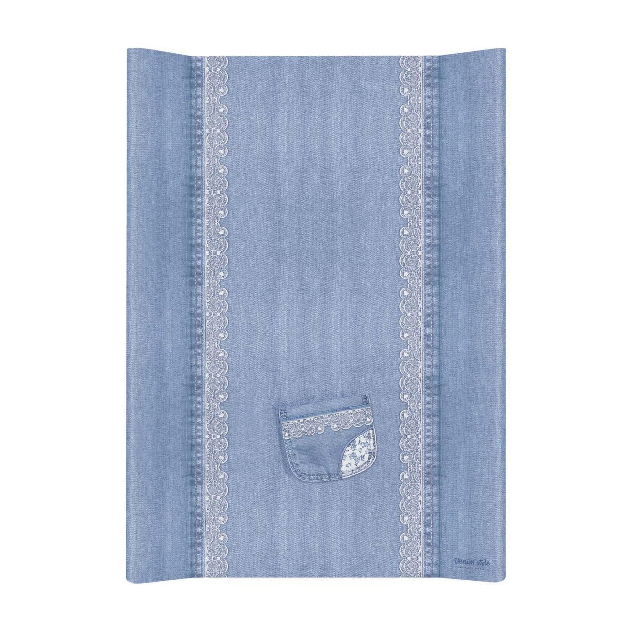 Пеленальная доска на комод Cebababy Denim Style Lace 50x70 см Голубой (T10204)