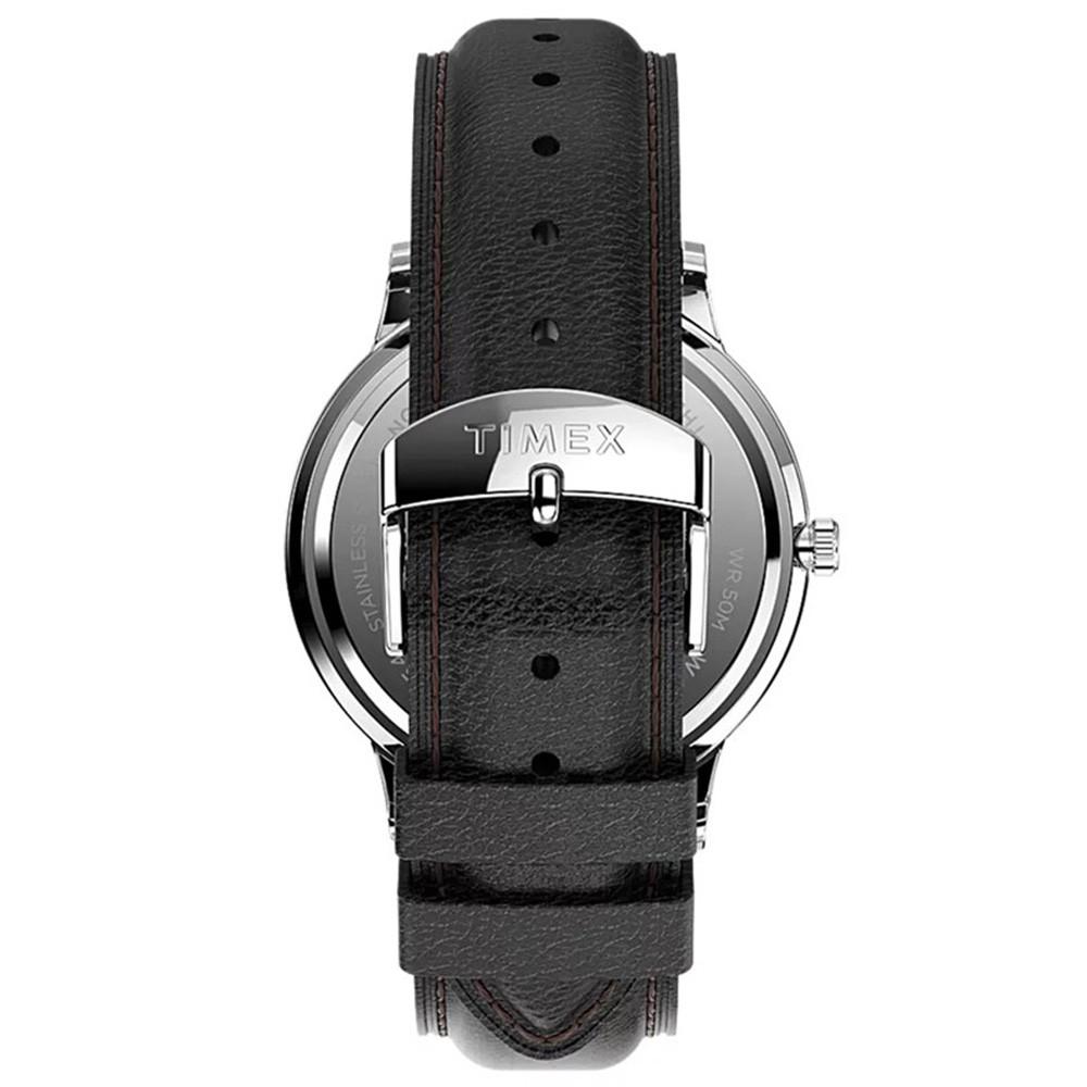 Наручные часы мужские Timex Waterbury Classic кварцевые Silver (Tx2u88400) - фото 2