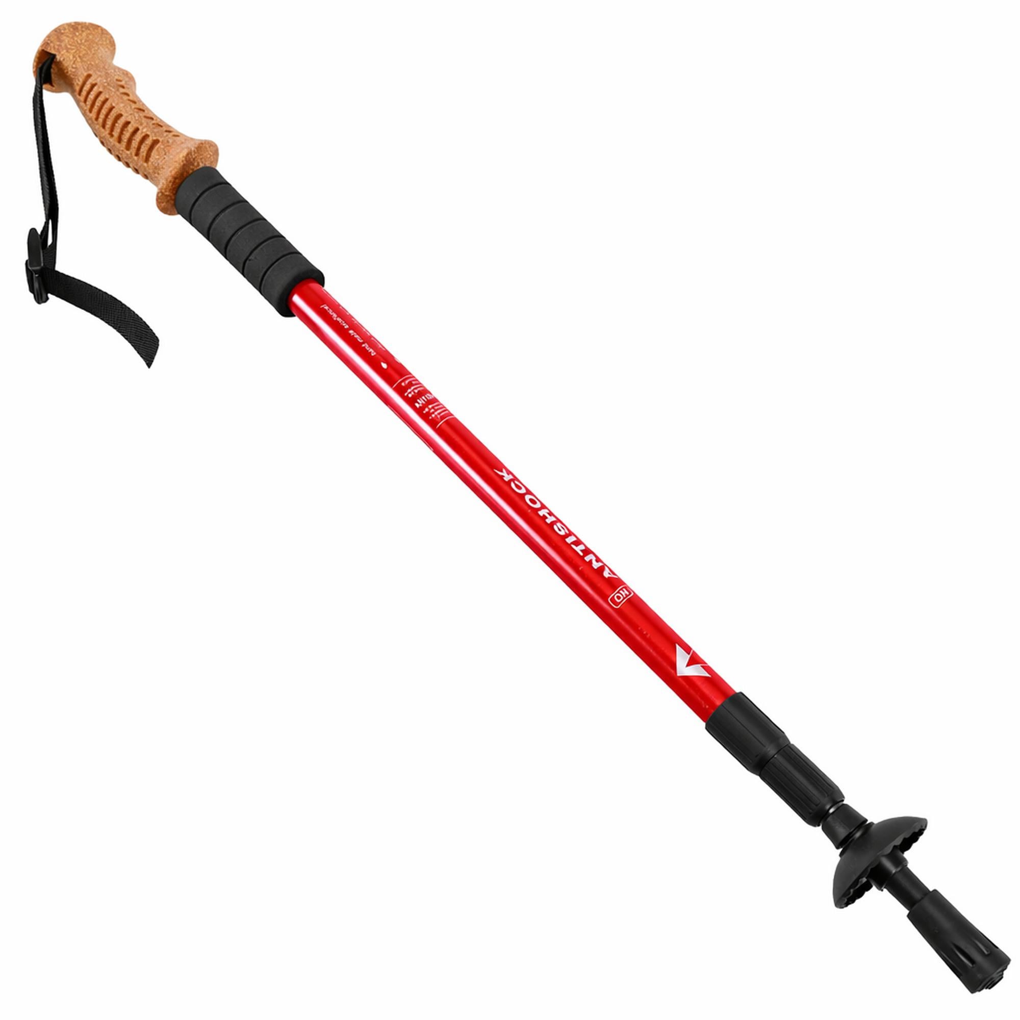 Палка треккинговая SP-Sport TY-7164 1 шт. Красный (36696945) Палка треккинговая SP-Sport TY-7164 1 шт. Красный (36696945)