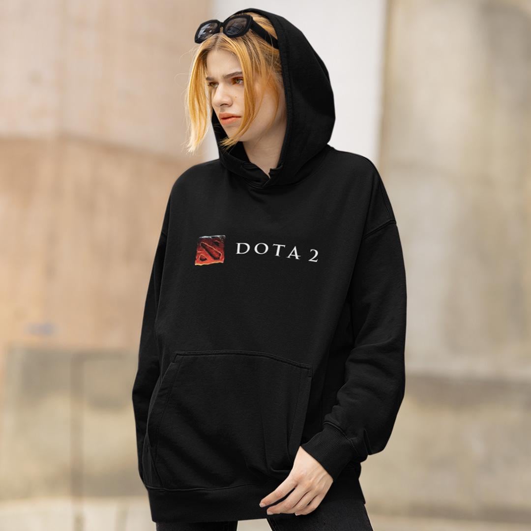 Худи флисовый женский Dota 2 Crystal Maiden 2XL Черный (0000021657)