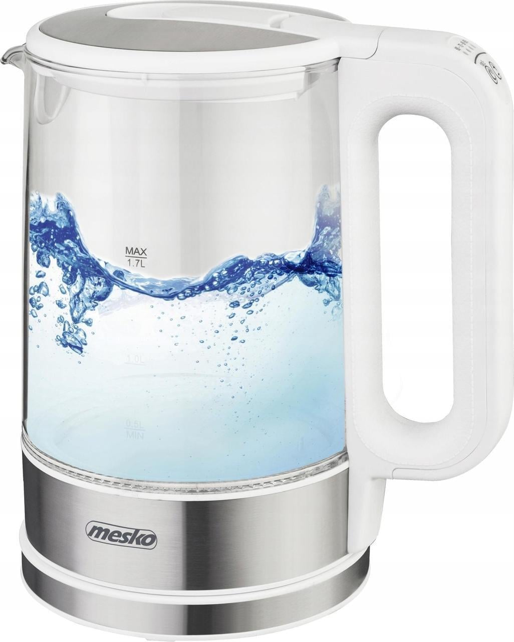 Електрочайник Mesko MS 1301 White (471269)