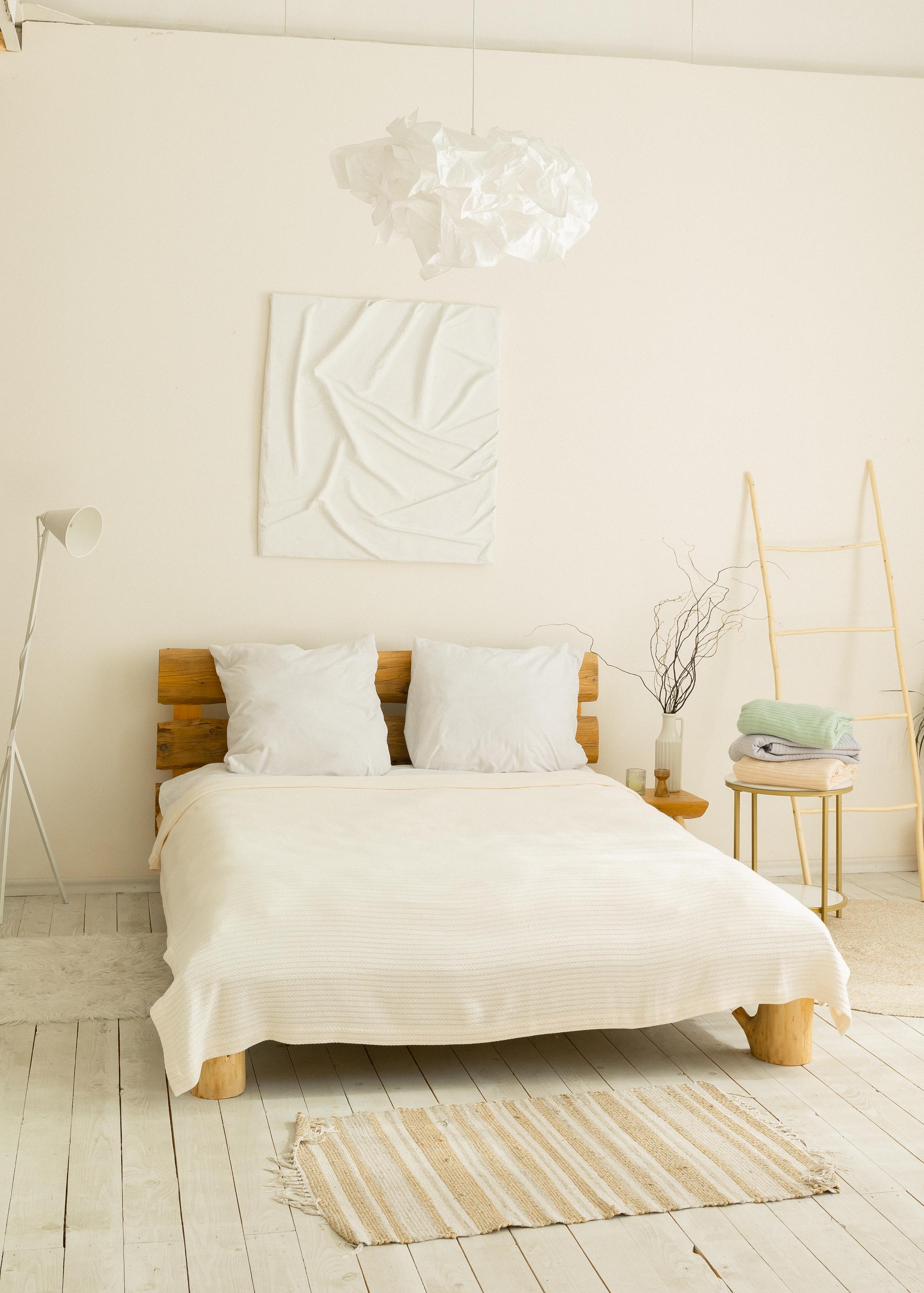 Покрывало Косичка хлопок 140x230 см Молочный (18256007) - фото 5 Покрывало Косичка хлопок 140x230 см Молочный (18256007) - фото 5