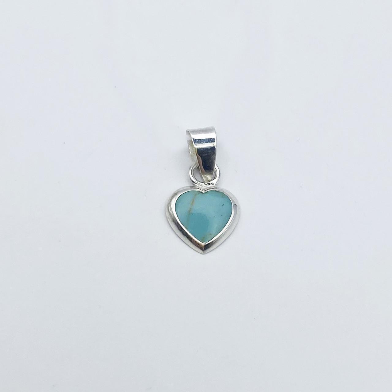 Серебряный кулон с бирюзой 0,32 г (2398384824)