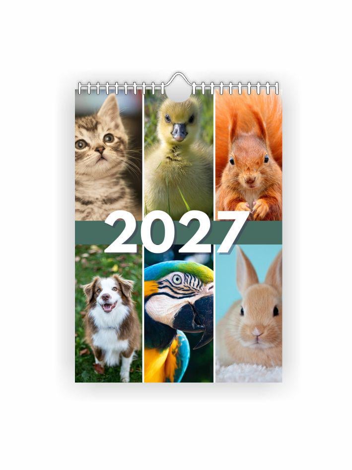 Календарь настенный Vivay А3 на 2027 год (38273283)