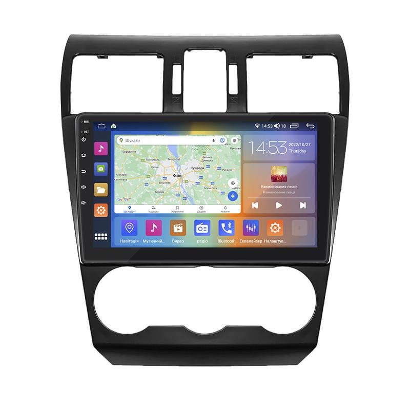 Автомагнитола штатная Lesko 4G/CarPlay/GPS/IPS/Wi-Fi для Subaru Impreza IV 2011-2015 2/32Gb 9" (1726660438)