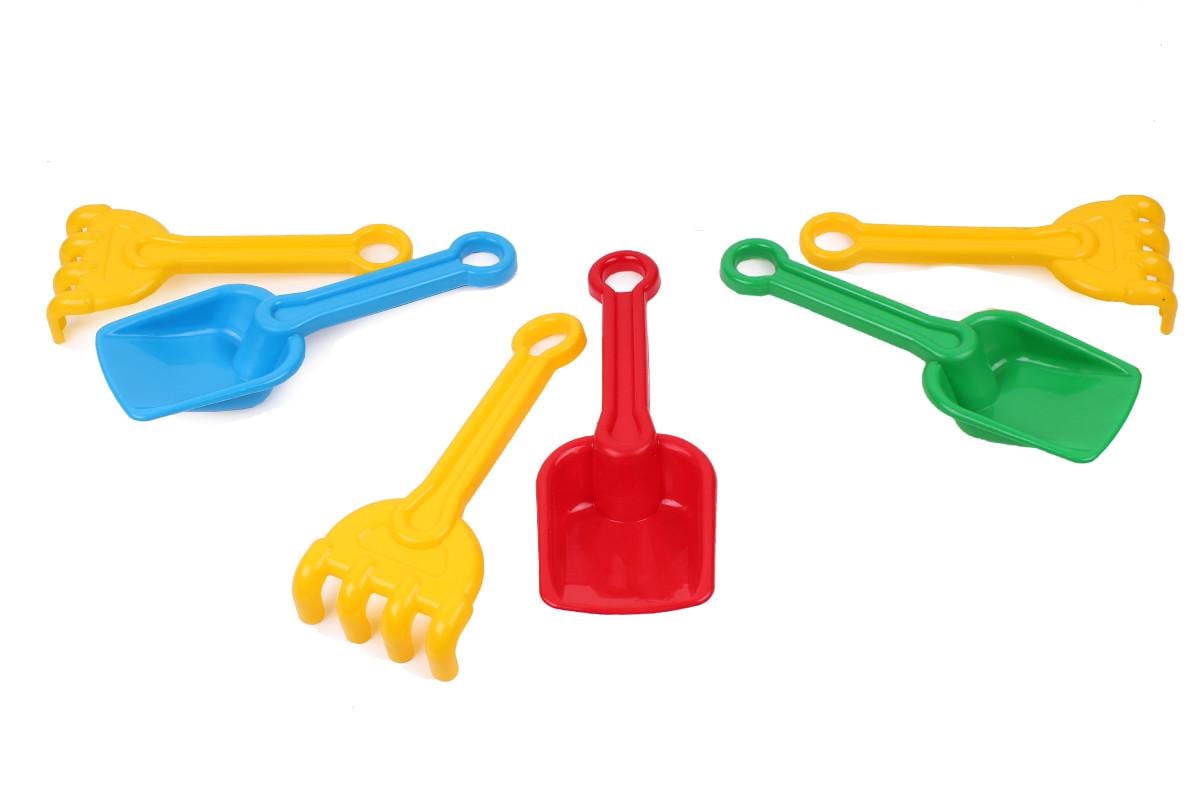 Игровой набор ТехноК Лопатка и грабельки Б (1363)