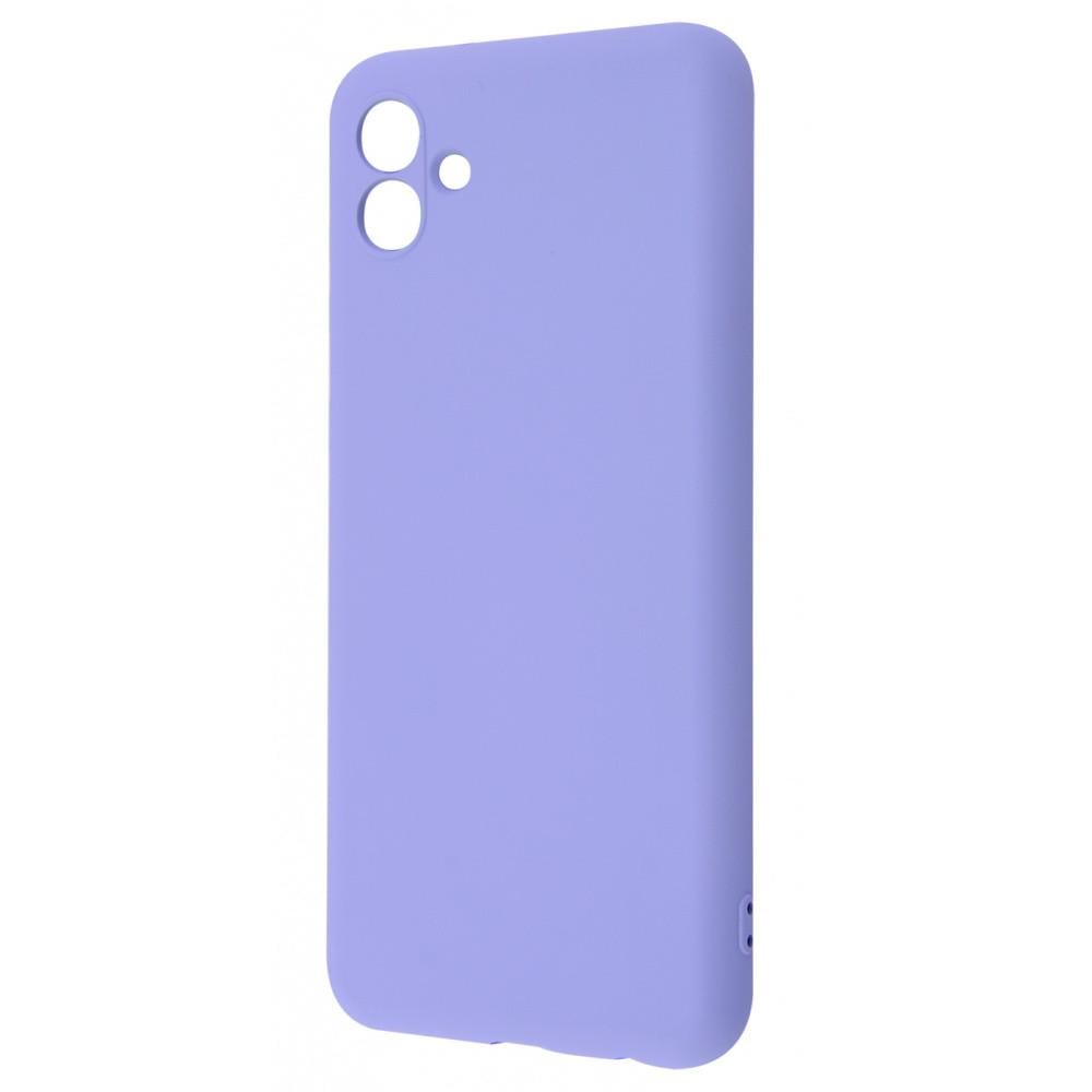 Чехол однотонный WAVE Colorful Case (TPU) Samsung Galaxy A04 (A045F) light purple