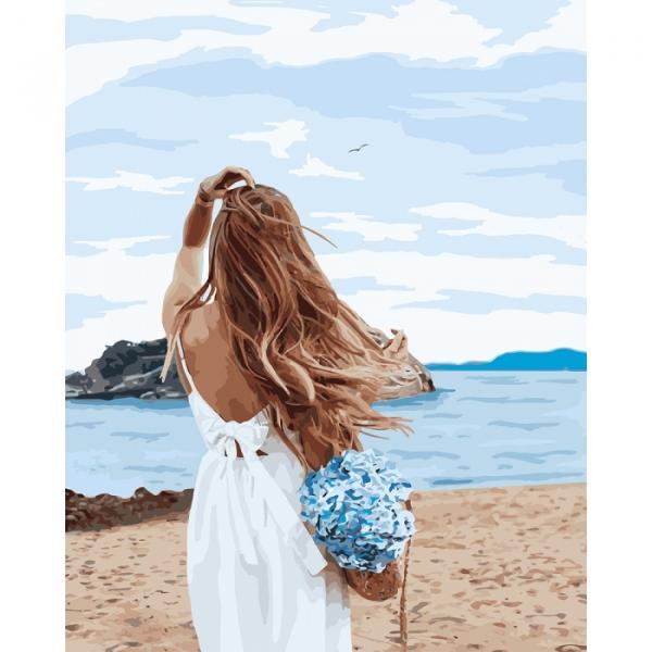 Набор для росписи по номерам Идейка Ветер надежды 40х50 см (КНО4728-mt)