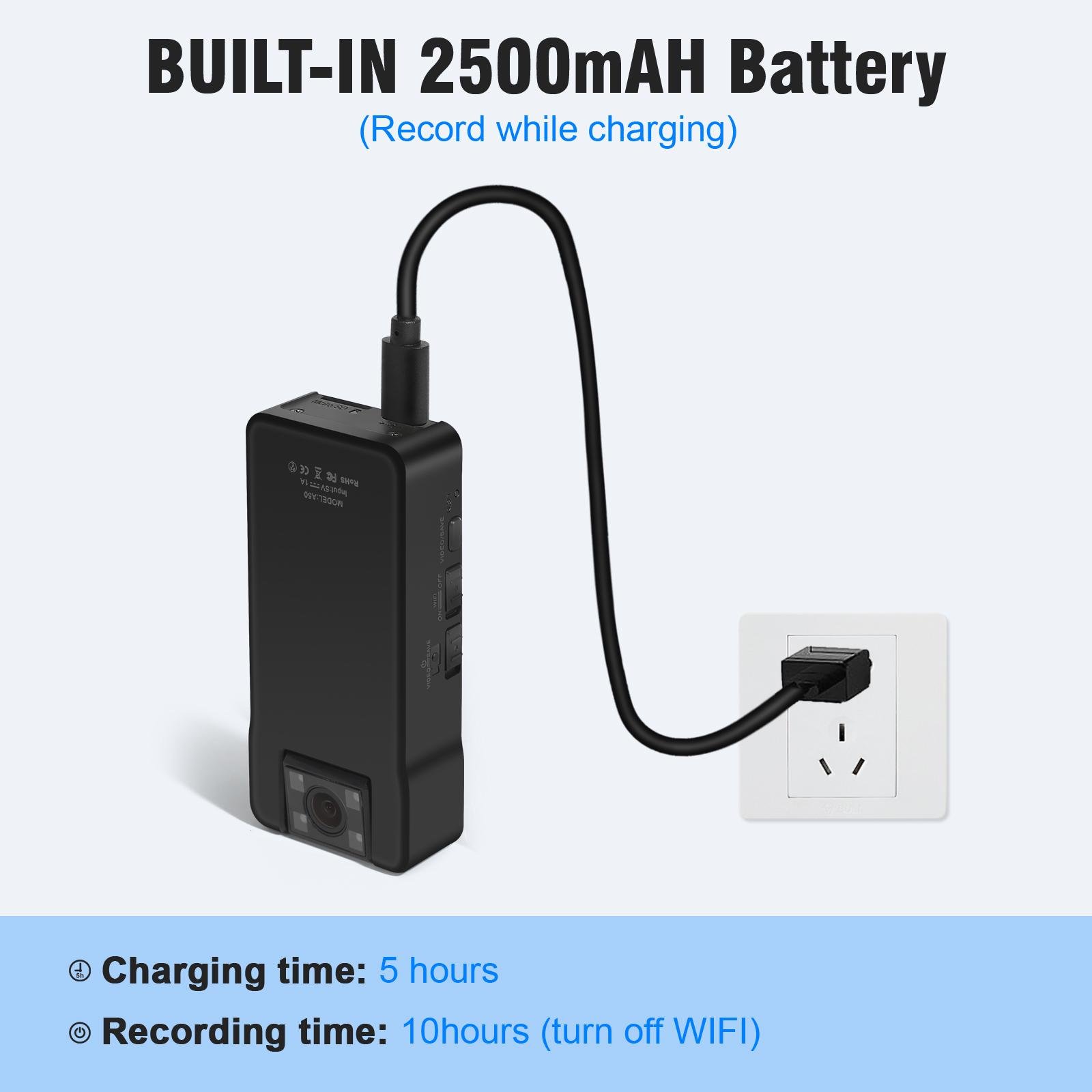 Камера мультифункциональная Patrul A50 Full HD 1080P с поддержкой Wi-Fi и ночного видения (1480452569) - фото 3