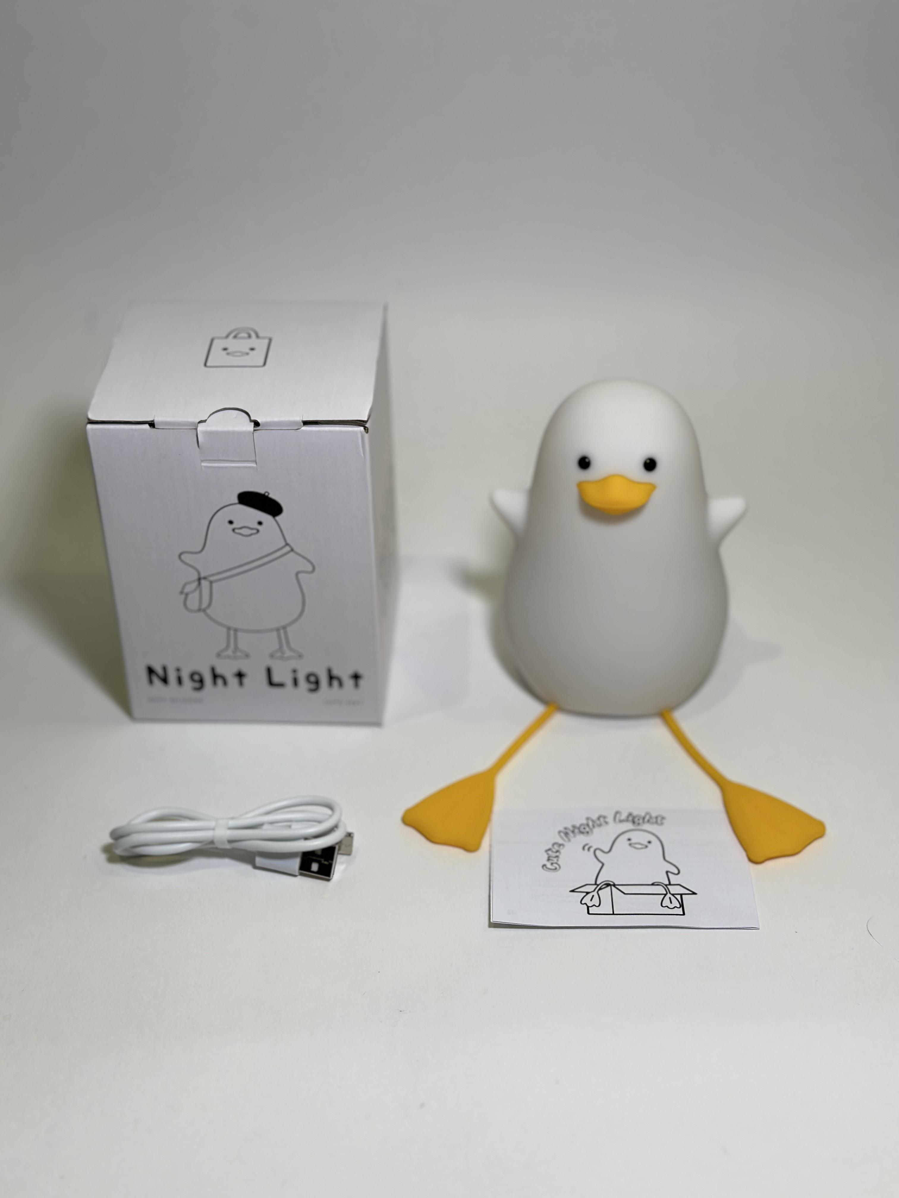 Ночник детский со встроенным аккумулятором Гусь сидит (00173) - фото 8 Ночник детский со встроенным аккумулятором Гусь сидит (00173) - фото 8