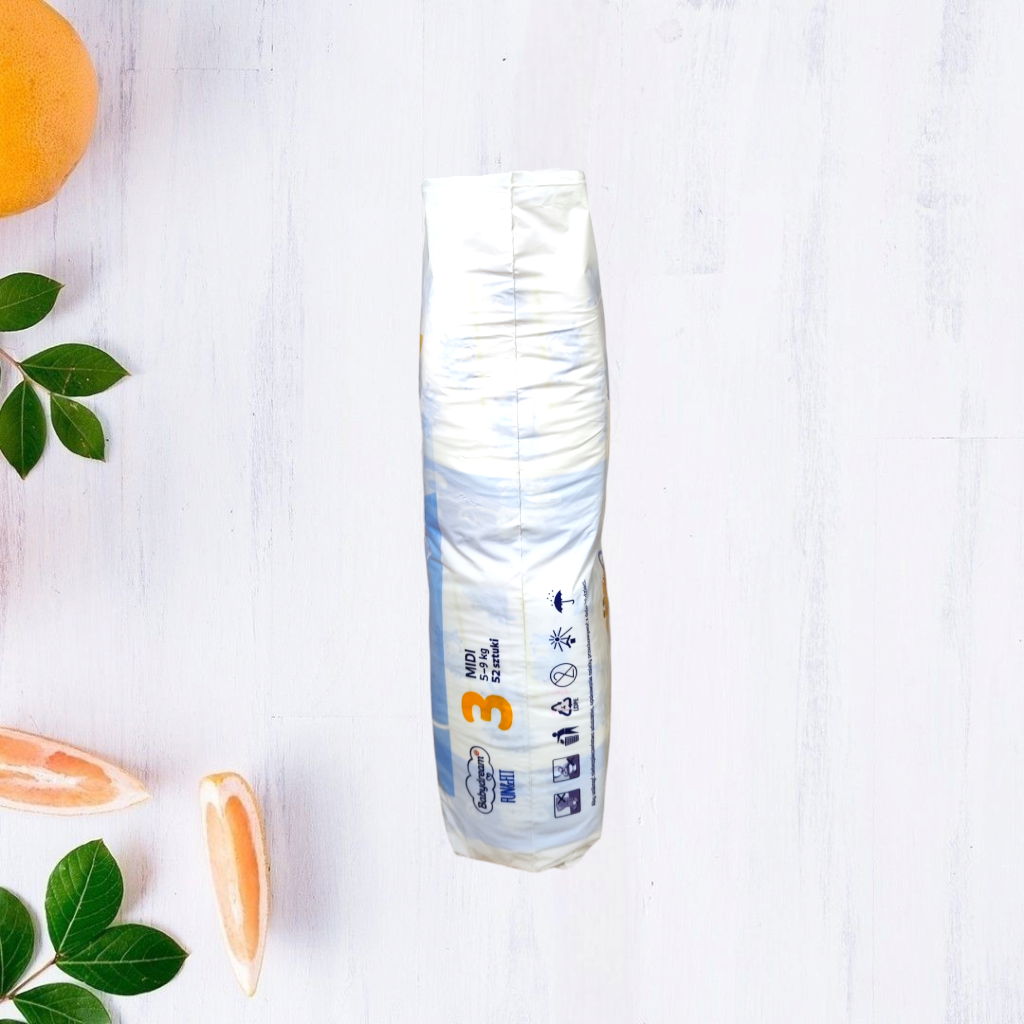 Підгузки Babydream Fun&Fit 3 Midi 5-9 кг 52 шт. - фото 3 Підгузки Babydream Fun&Fit 3 Midi 5-9 кг 52 шт. - фото 3