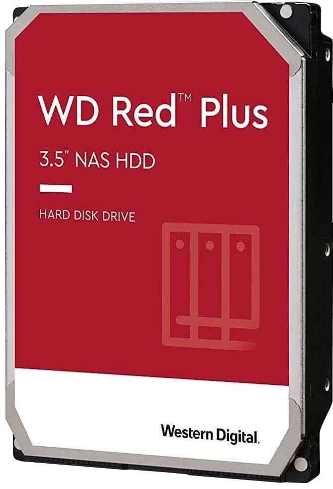Жесткий диск WD Red Plus HDD 3,5" SATA 6TB 5400rpm/256MB (WD60EFPX) - фото 2