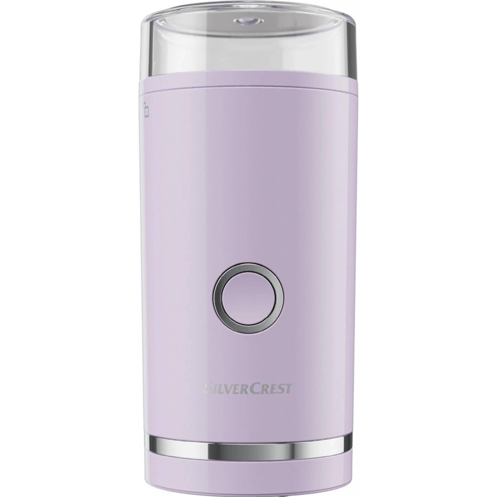 Кофемолка электрическая Silver Crest SKMS 180 B1 мощность 180W Purple (611868)