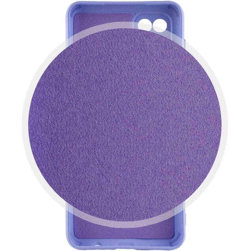 Противоударный Чехол Silicone Cover Lakshmi Full Camera (A) для Samsung Galaxy M33 5G Сиреневый / Dasheen - фото 3