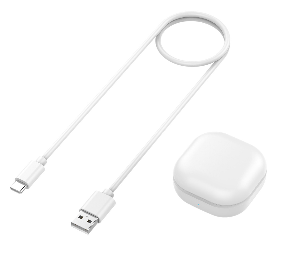 Зарядний кейс Greatlizard для Samsung Galaxy Buds Live SM-R180 White - фото 4 Зарядний кейс Greatlizard для Samsung Galaxy Buds Live SM-R180 White - фото 4