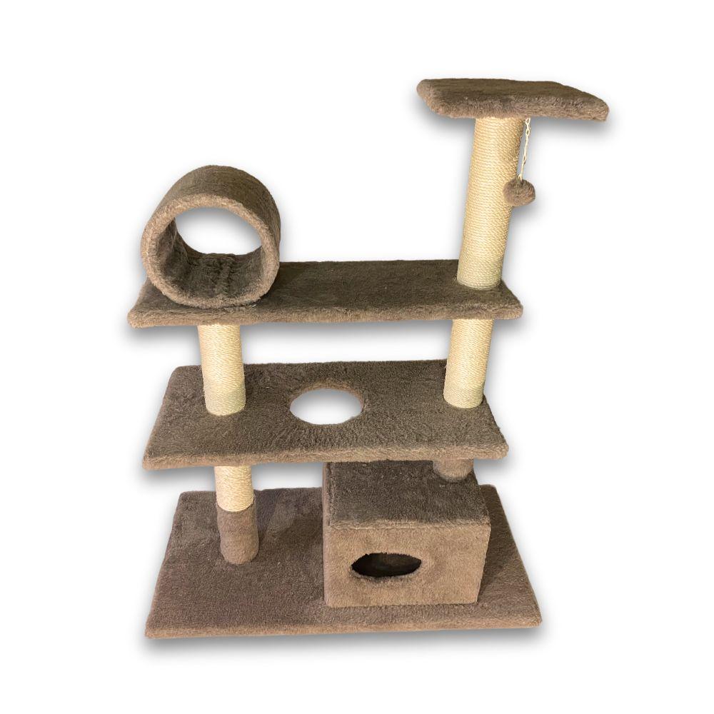 Дряпка Природа ДБ Містечко велика 99x49x125 см Коричневий (PR740328)