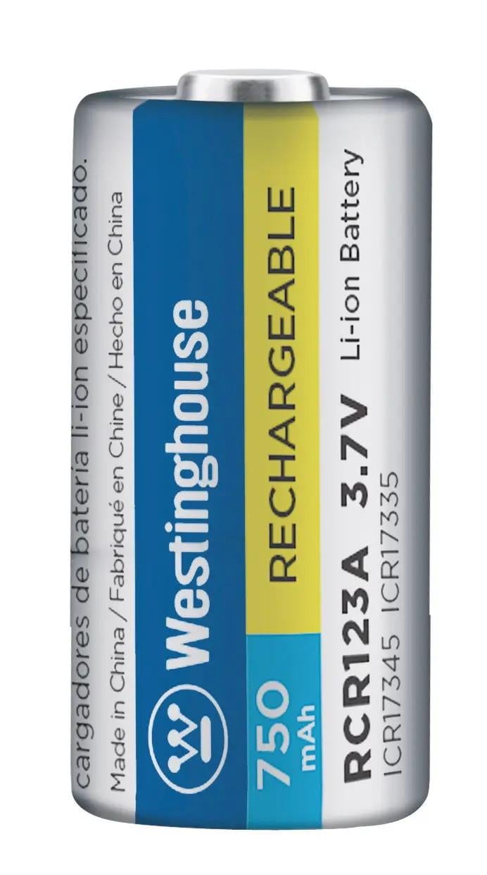 Акумулятор Westinghouse RCR123A/16340 3,7V 750 mAh Li-ion (103501)