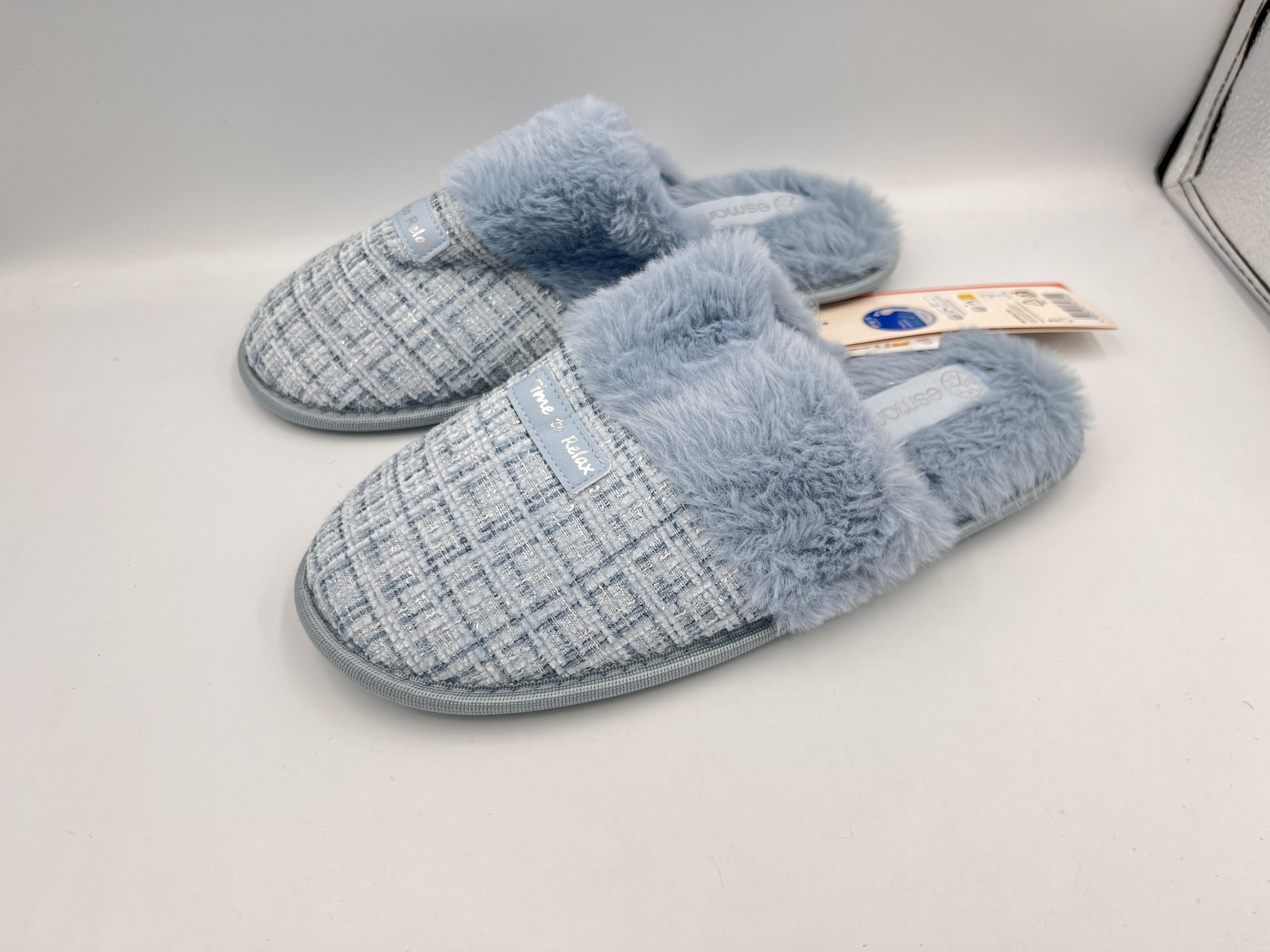 Тапки Esmara PANTOUFLES р. 41 26 см Блакитний (4052916757390 00-00001540)