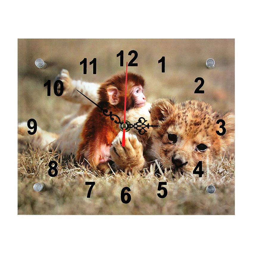 Часы настенные Давай дружить 21х26х5 см (19832)