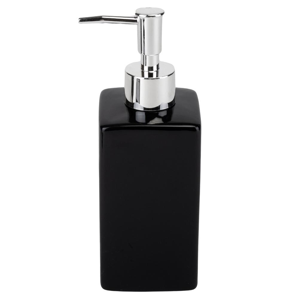 Набор для ванной комнаты Elisey Снежная чистота 18 см Черный (9190-002) - фото 2 Набор для ванной комнаты Elisey Снежная чистота 18 см Черный (9190-002) - фото 2