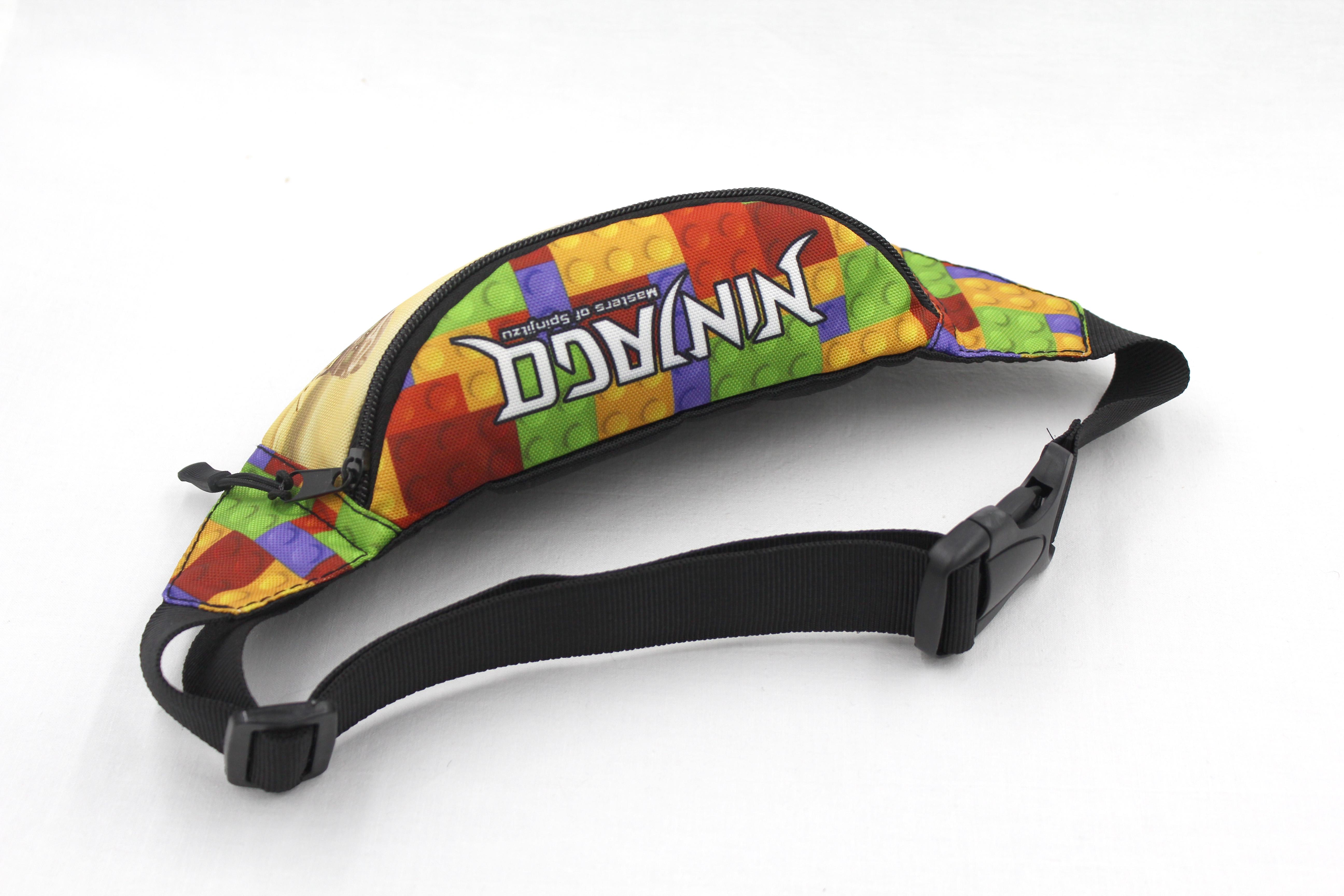 Сумка бананка для хлопчика з регулюючим ремінцем Ніндзяго (Д-011) - фото 3 Сумка бананка для хлопчика з регулюючим ремінцем Ніндзяго (Д-011) - фото 3