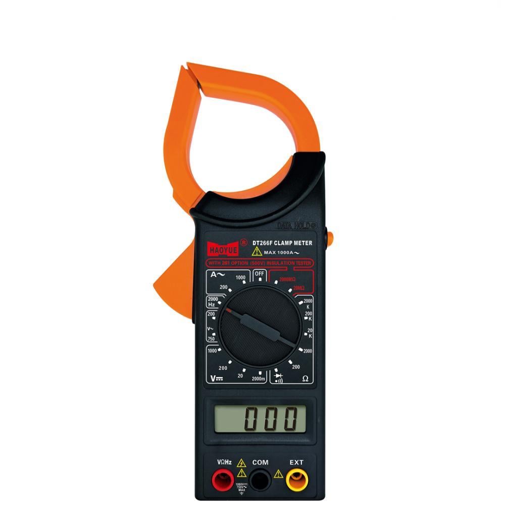 Мультиметр HAOYUE DT266F с чехлом и щупами/батарейка 9V (28100574)