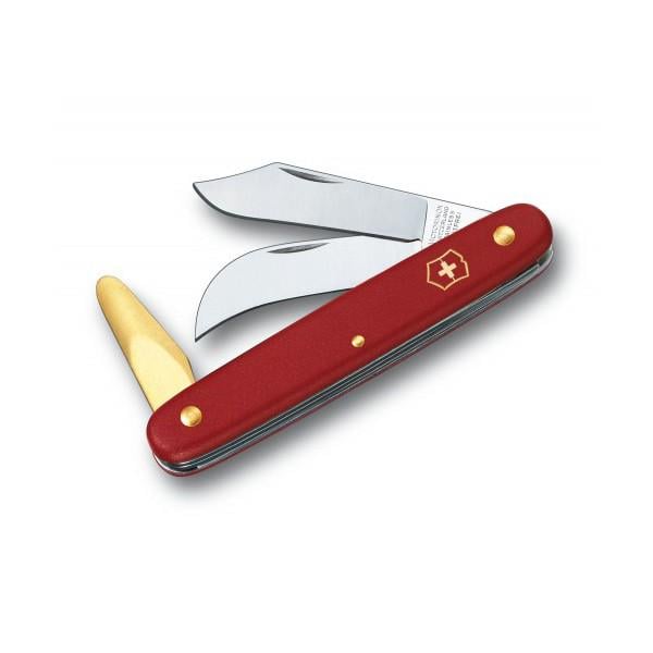 Складной нож Victorinox Vx39116.B1 Budding-Pruning 3 100 мм Красный