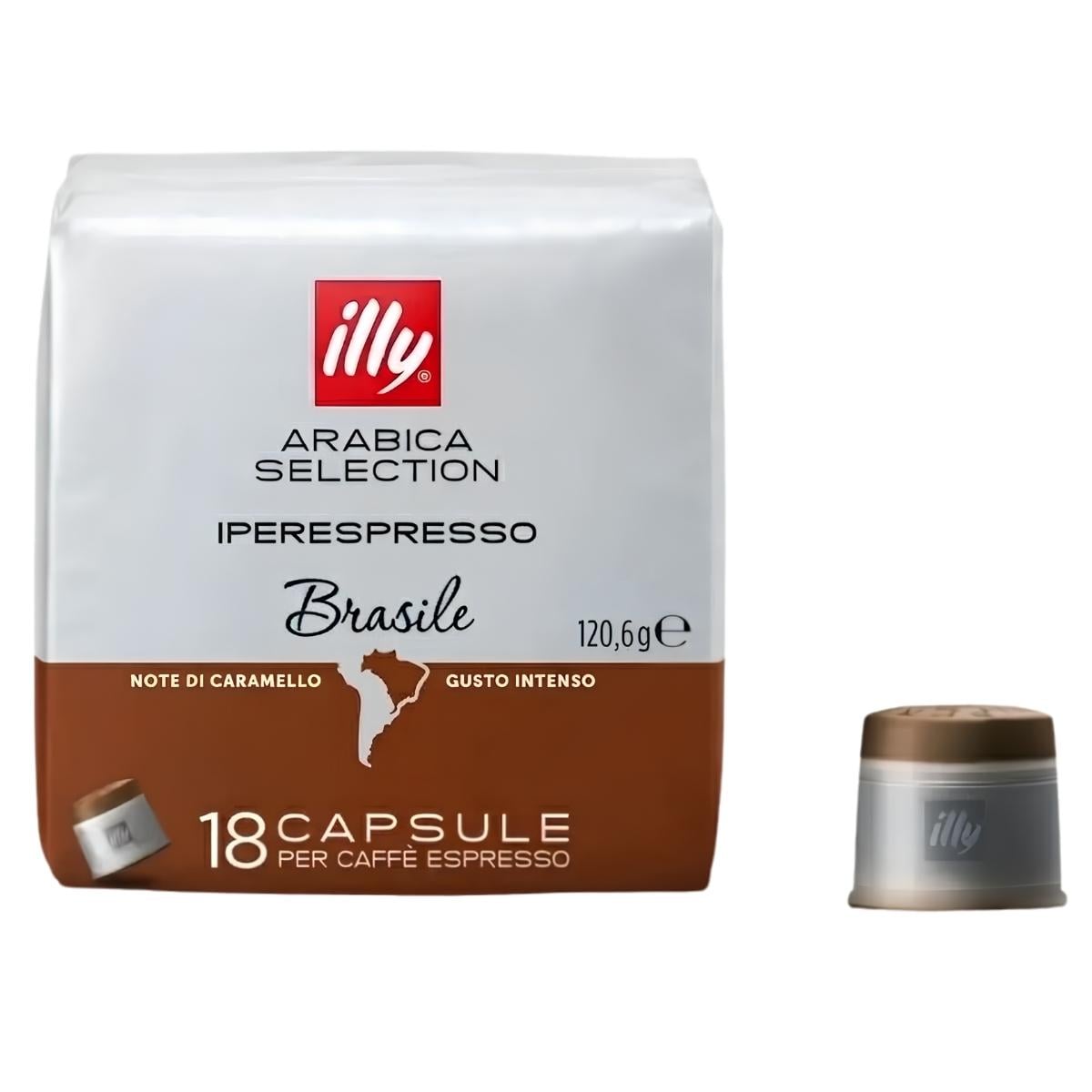 Кофе в капсулах illy IPSO Brasile 18 шт. (illk0004)